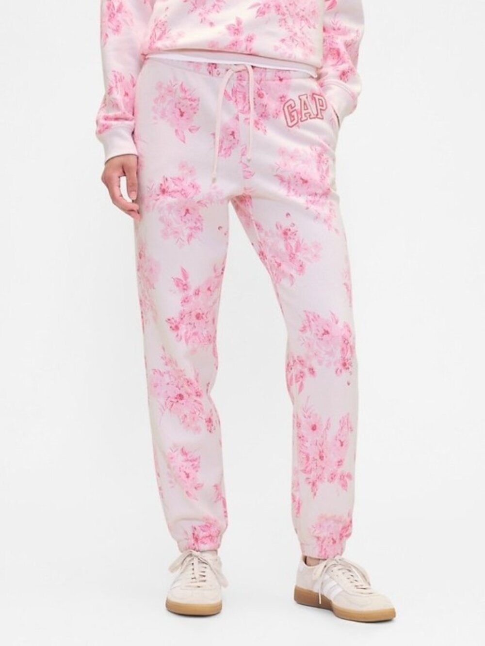 GAP NWT Floral Logo Joggers Size S